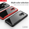 LUPHIE Shockproof Case For Samsung Galaxy S9 S8 Plus Note 8 9 Transparent Case Cover For Samsung A8 A6 Plus 2018 Armor Case Skin