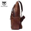 BULL CAPTAIN 2017 Fashion Genuine Leather Crossbody Bags men casual messenger bag Small Brand Designer Male Shoulder Bag 019