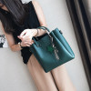 Women 2 pcs/set Handbags Female Tote Bag Tassel Women Solid Shoulder Bags Women Messenger Bag PU Leather Handbag Composite Bag