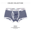 PINK HEROES Comfortable Panties shorts boxershorts Men mens boxers Sexy Striped Cotton Man Underwear Boxer Fringe Underpants