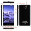 LEAGOO KIICAA MIX Smartphone 5.5" Display Android 7.0 MTK6750T Octa Core Smartphone 3GB RAM 32GB ROM Front Fingerprint Phone