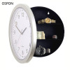 OSPON Wall Clock Safe Box Creative Hidden Secret Storage Box for Cash Money Jewelry Storage Home Office Security Safes