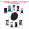 Oppselve Qi Wireless Charger For iPhone X Xs Max Xr 8 P Samsung Galaxy Note 9 8 S9 S8 S7 Edge Desktop Fast Wireless Charging Pad