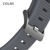COLMI M5 Transparent Screen Smart Watch Men IP68 Waterproof Heart Rate Monitor Stainless Steel Clock Smartwatch For IOS Android