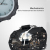 COLMI Smart watch M5 Transparent Screen IP68 Waterproof Luminous hands Heart Rate Monitor Stainless Steel Bezel BRIM Smartwatch