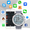 COLMI Smart watch M5 Transparent Screen IP68 Waterproof Luminous hands Heart Rate Monitor Stainless Steel Bezel BRIM Smartwatch