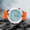 COLMI Smart watch M5 Transparent Screen IP68 Waterproof Luminous hands Heart Rate Monitor Stainless Steel Bezel BRIM Smartwatch