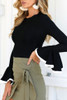 Fashion Womens Blouse Long Sleeve Casual Shirt Career OL Ladies Sexy Tops