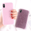 Lovebay Soft Plush Phone Case For Apple Iphone 8 7 6 6S Plus For Iphone X XR XS Max Winter Warm Fur Furry Cover Christmas Gift