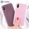 Lovebay Soft Plush Phone Case For Apple Iphone 8 7 6 6S Plus For Iphone X XR XS Max Winter Warm Fur Furry Cover Christmas Gift
