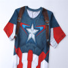 KYKU Captain America T Shirt Men Superman Tshirt 3D Tshirt High Quality Film Mens Clothing Hipster Short Sleeved 2018 Summer Top