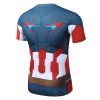 KYKU Captain America T Shirt Men Superman Tshirt 3D Tshirt High Quality Film Mens Clothing Hipster Short Sleeved 2018 Summer Top