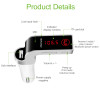 4-in-1 Hands Free Wireless Bluetooth FM Transmitter G7 + AUX Modulator Car Kit MP3 Player SD USB LCD Car Accessories