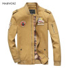 New Spring and Autumn Men Jacket Bomber Slim Fit Casaul Jackets and Coats Air Force One for Aeronautica Militare