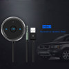 ENKLOV In-line Car Wireless Bluetooth Audio Adapter 4.1 Stereo AUX Interface Mobile Music Receiver Bluetooth Car Kit