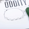 Super Fairy Gentle Retro Double Natural Freshwater Pearl S925 Sterling Silver Bracelet Temperament Dating Bracelet Gift Female