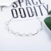 Super Fairy Gentle Retro Double Natural Freshwater Pearl S925 Sterling Silver Bracelet Temperament Dating Bracelet Gift Female