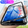 Magneto Magnetic Adsorption Metal Glass Case for Samsung Galaxy S8 Plus Cases Cover for Samsung Galaxy S9 Plus S7 Note 8 9 Case