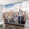 Photo Wallpaper Custom 3D Stereo Latest Outside The Window New York City Landscape Wall Mural Office Living Room Decor Wallpaper