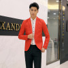 Fashion Blazer Men 2024 New Spring Autumn Clothing Candy Colors Blazer masculino Casual Slim Fit Wild terno Men's Suit Jacket