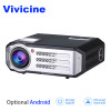 Vivicine LED 1080p Projector RD817,Optional Android Bluetooth WIFI,3500 Lumens,HDMI USB PC TV Multimedia Video Proyector Beamer