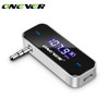 Onever Wireless Mini FM Transmitter Car MP3 Player LCD Display 3.5mm In-car Music Audio Transmitter Modulator For Mobile Phones
