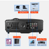 Brand AUN Android Projector PH10X, Bluetooth WIFI. 3500 Lumen LED Projector, (Optional PH10), Full HD Video Beamer