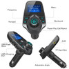 ANLUD Bluetooth Wireless Car Mp3 Player Handsfree Car Kit FM Transmitter A2DP 5V 2.1A USB Charger LCD Display Car FM Modulator