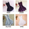 Women's Sexy Lace Short Nightgowns Chiffon Spaghetti Straps Sleepwear Pyjamas For Women