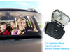 Steering Wheel Wireless Bluetooth Car Kit Speakerphone with Car Charger Bluetooth Speaker in Car