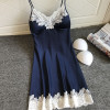 Women Sexy Lingerie Silk Lace Paddad Push-Up Dress Babydoll Nightdress Nightgown Sleepwear