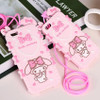 Lovely 3D Cartoon Hello kitty My Melody Bow Pink Capa Soft Silicone Phone Case For iPhone X XS Max XR 8 7 Plus 5 S SE 6 6S 6Plus