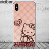 ciciber Cute Mickey Mouse Minnie Hello kitty Phone Case Cover For iphone 7 X 7plus 6 6S 8 8plus 5 5S SE Soft Silicone TPU Coque 