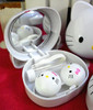 Xingkings New Cute Hello Kitty Design Contact Lens Case Soak Storage Cosmetic Box with Mirror KX-0855