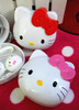 Xingkings New Cute Hello Kitty Design Contact Lens Case Soak Storage Cosmetic Box with Mirror KX-0855