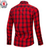 Fredd Marshall 2018 Autumn New Long Sleeve Slim Fit Plaid Dress Shirt Men 100% Cotton Check Shirt Fashion Brand Men Clothing 174