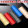 Ultra thin light credit card student lady mobile phone touch key metal body anti lost BT dialer spare mini cellphone P001
