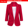 Ladies Plus Size Yellow Blazer Feminino Formal Jacket Women'S White Blazer Female Blue Women Suit Office Ladies 2018