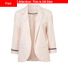 Ladies Plus Size Yellow Blazer Feminino Formal Jacket Women'S White Blazer Female Blue Women Suit Office Ladies 2018