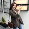 New Arrival Women Blazer Classical Striped Notched Pockets Single Breasted Loose Casual Blazer Office Lady Top Hots C87321X
