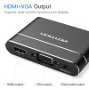 Vention USB to HDMI VGA Audio Video Converter 3 in 1 USB Digital AV Adapter For iPhone 8 Android USB Audio Adapter For Samsung