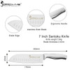 SOWOLL Master Chef Stainless Steel Kitchen Knife Set Utility 7Cr17mov Ultra Sharp Blade Cooking Knives Top Quality Kitchenwares