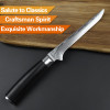XINZUO 5.5''inch Boning Knife VG10 Core Damascus Stainless Steel Kitchen Knife Cooking Tools Fillet Fish Debon Knives G10 Handle
