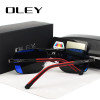 OLEY Brand Polarized Sunglasses Men New Fashion Eyes Protect Sun Glasses With Accessories Unisex driving goggles oculos de sol 