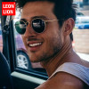 LeonLion 2019 Metal Round Vintage Sunglasses Women Mirror Classic Retro Street Beat Glasses Men Glasses Driving Oculos De Sol 