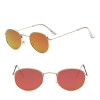 Luxury Brand Design Round Sunglasses Women Men Brand Designer Vintage Retro Mirror Sun Glasses For Women Female Ladies Sunglass