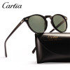 Carfia Polarized Sunglasses Classical Brand Designer Gregory Peck Vintage Sunglasses Men Women Round Sun Glasses 100% UV400 5288