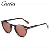 Carfia Polarized Sunglasses Classical Brand Designer Gregory Peck Vintage Sunglasses Men Women Round Sun Glasses 100% UV400 5288