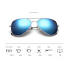 ZXWLYXGX Men's Sunglasses Brand Designer Pilot Driving Male Cheap Sun Glasses Eyeglasses gafas oculos de sol masculino UV400