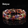 Bettyue Brand Fashion Luxury Charm Style MonaLisa AAA Multicolor Zircon Crystal Jewelry Bracelets For Woman Wedding Party Gift